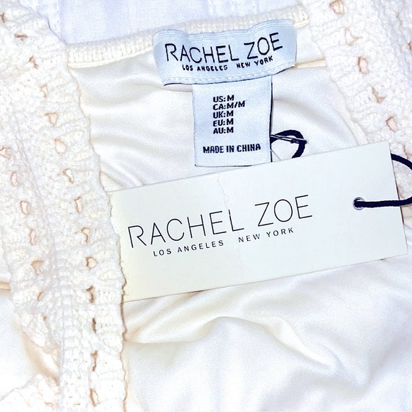 Rachel Zoe knit cropped top and skirt set size M - Picture 3 of 14